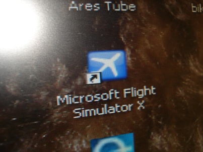 O Icone do Flight Simulator X ( Edição comemorativa dos 10 anos de Flight Simulator )